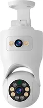 Câmera de Segurança Satellite A-CAM8004D 4MP Wifi Con Soporte - Branco