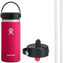 Garrafa Térmica Hydro Flask W16BTS604 473ML + Tampa WSF001 - Snapper