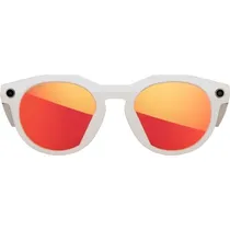 Óculos de Sol Inteligente Oakley Meta HSTN 00W8002 com Câmera e Speaker - Warm Grey/Prizm Ruby