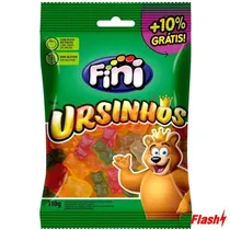 Bala de Gelatina Fini Ursinho 90G