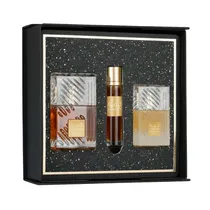 Kit Lattafa Khamrah 100ML + 12ML + Hair Mist 50ML (Atacado)