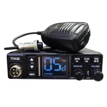 Radio TKS PX-520XL PX AM/ FM/ Pa / 80 Canales / 4-8 Watts - Preto