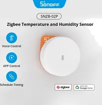 Sensor Sonoff SNZB-02P p/Temperatura Y Humedad Zigbee/Alexa/Google (With Battery)