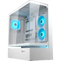 Gabinete Gamer Cougar CFV235 CFV Argb Mid Tower Panorâmico - Branco