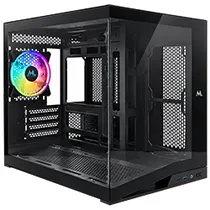 Gabinete Gamer Mtek MCG-IB4500-B Micro ATX / 1 Cooler RGB - Preto