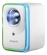 Proyector Ecopower EP-P101 4K Y 9.0 220 Lumen 1GB Ram+16GB Wifi/Blanco