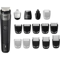 Aparador de Pelos Philips Norelco Multigroom 5000 MG5900/49 Portátil - Preto/Cinza