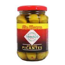 Aceitunas Serpis Tabasco Sin Hueso Picante 340G 000079