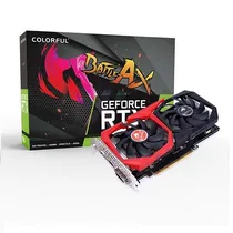 Placa de Video 6GB RTX2060 1680MHZ GDDR6 Colorful Refur**