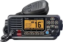 Rádio Naritimo Icom VHF Preto IC-M330G com GPS