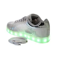 Tênis LED Gati TXL-19 Silver Tamanho 38