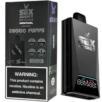 Vaper Descartavel Sex Addict Menthol 28000 Puffs