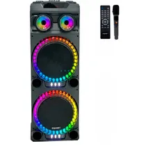 Speaker Ecopower EP-1975 12" 100W/ BT/ USB/ FM c/ Microfono