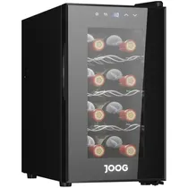 Refrigerador de Vinho Joog Wine Cooler JWCO-25A / para 8 Garrafas / Bivolt - Preto