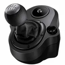 Câmbio Logitech Driving Force Shifter 941-000119 para Volantes G923, G29 e G920, Xbox Series X|s, Xbox One, Playstation 5 PS5, PS4 e PC