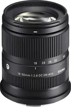 Lente Sigma 18-50MM F/2.8 DC DN Contemporary L-Mount