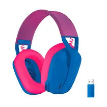 Audífono c/ Micrófono Logitech G435 981-001061 Azul Rosa