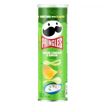 Papas Pringles Cebola e Creme 158G