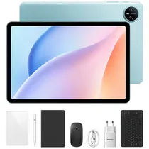 Tablet Doogee Tab A9 Vip Edition Agile 64GB/3GB Ram de 10.1" 8MP/5MP + Teclado Inglês + Capinha Cinza