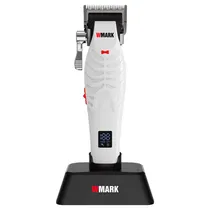 Cortador de Cabelo Wmark NG-8011 / 2 Em 1 / 8500RPM / 3000MAH / com Acessórios / Recarregável - Branco