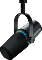 Microfone Dinâmico com Fio Shure MV7I Smart Microphone + Interface Black