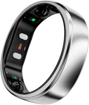 Anel Inteligente Smart Ringconn Gen 2 Air Bluetooth Tamanho 9 - Galaxy Silver