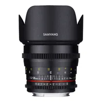 Lente Cine Samyang Canon Ef 50MM T/1.5 As Umc