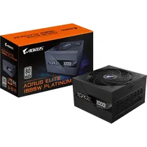 Fonte de Alimentação Gigabyte GP-AE1000PM PG5 1000 W 80 Plus Platinum Totalmente Modular - Preto