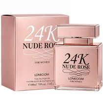 Perfume Feminino Lonkoom 24K Nude Rose Edp 100ML
