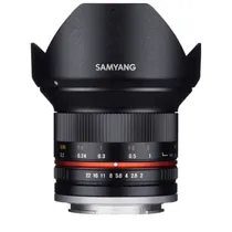 Lente Samyang Fuji MF CSC 12MM F2.0 X-Mount Aps-C