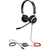 Jabra GN Auricular Evolve 40 Stereo MS (HSC017) Plastico USB - Jack 3.5 MM Negro