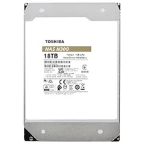 HD Toshiba 18TB N300 Nas 3.5" 7200RPM - HDWG81JXZSTA (Garantia BR)