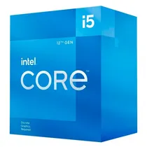 Cpu Intel 1700 i5 12400F Box 4.4GHZ s/Video