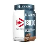 Dymatize Proteina Protein ISO100 Fudge Brownie 660G Plastico Blanco