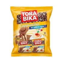Café Torabika Cappuccino Sin Azúcar Añadido - 20 Unidades de 25G