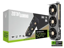 Placa de Vídeo Zotac Geforce RTX5070TI Solid SFF Oc, 16GB GDDR7, 256BITS, 1X HDMI 3X Displayport, GDDR ZT-B50710J3-10P 288-2N765-500Z6