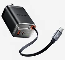 Carregador Gan 67W A+C Dual CH-8590