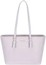 Bolsa David Jones Feminina CM8209 Lavender Fog