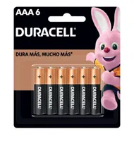 Duracell Pilha Alcalina AAA PACK-6