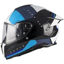 Capacete Axxis Hawk Evo SV Rush B3 - Fechado - Tamanho L - com Óculos Interno - Gloss