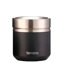 Terrano Guampa Acero Doble Capa Folkie AC403050005 180ML Negro