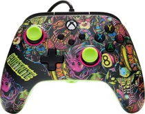 Controle Powera para Xbox One Series X/s - Fortnite Glow (com Fio) (Caixa Feia)