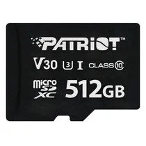 Cartão de Memória Micro SD Patriot V30 512GB 90MBS - PSF512GVX31MCX