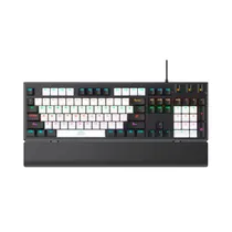 Teclado Gamer com Mouse Xo KB-06 RGB com Iluminação USB - Branco/Preto (Atacado)