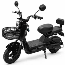 Moto Elétrica Audisat e-Moto U10 Flex 32 KM/H 150 KG - Preto (3 Meses de Garantia)
