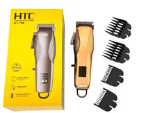 Máquina Cortadora de Cabello Profesional HTC AT-706 Recargable