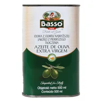 Óleo Basso Extra Virgem 500ML