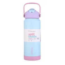 Copo Térmico Terrano Split - 750ML - com Canudo - Azul