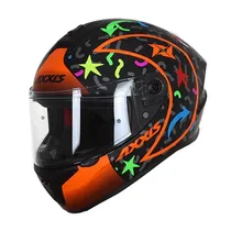Axxis Casco s Sonar B3 L Naranja Fluor Mate*