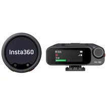 Microfone INSTA360 Mic Pro (1TX + 1RX) Mic PRO02 - Preto